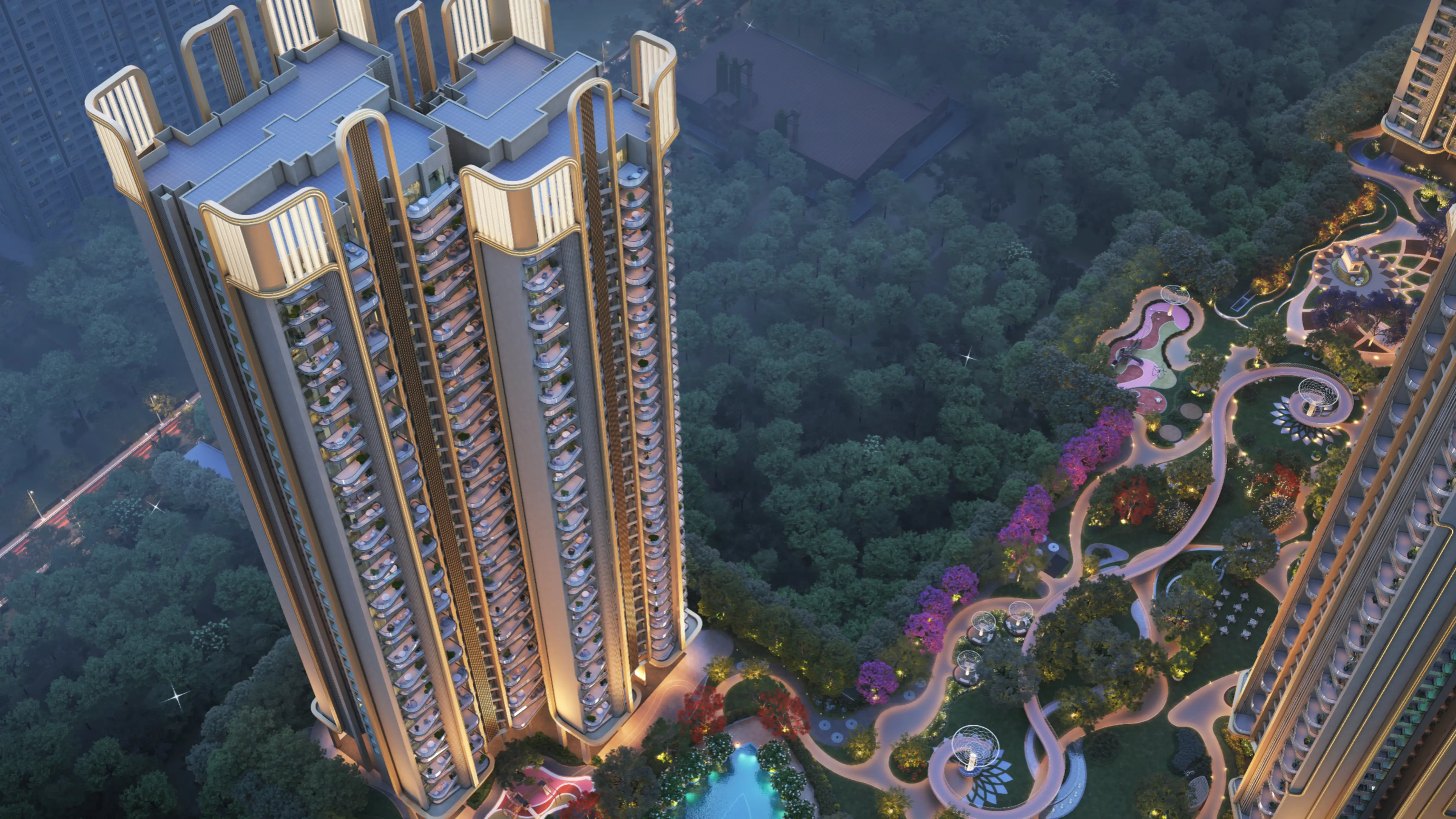 Modern high-rise residential towers and construction projects by top builders in Patna Bihar.